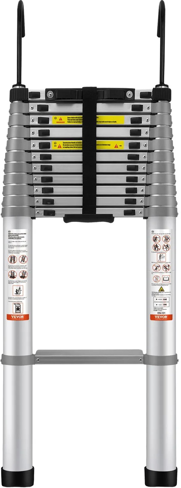 Drabina teleskopowa aluminiowa 457 cm wielofunkcyjna składana przenośna