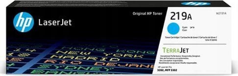 Toner HP INC Toner 219A Cyan Original LaserJet Toner Car