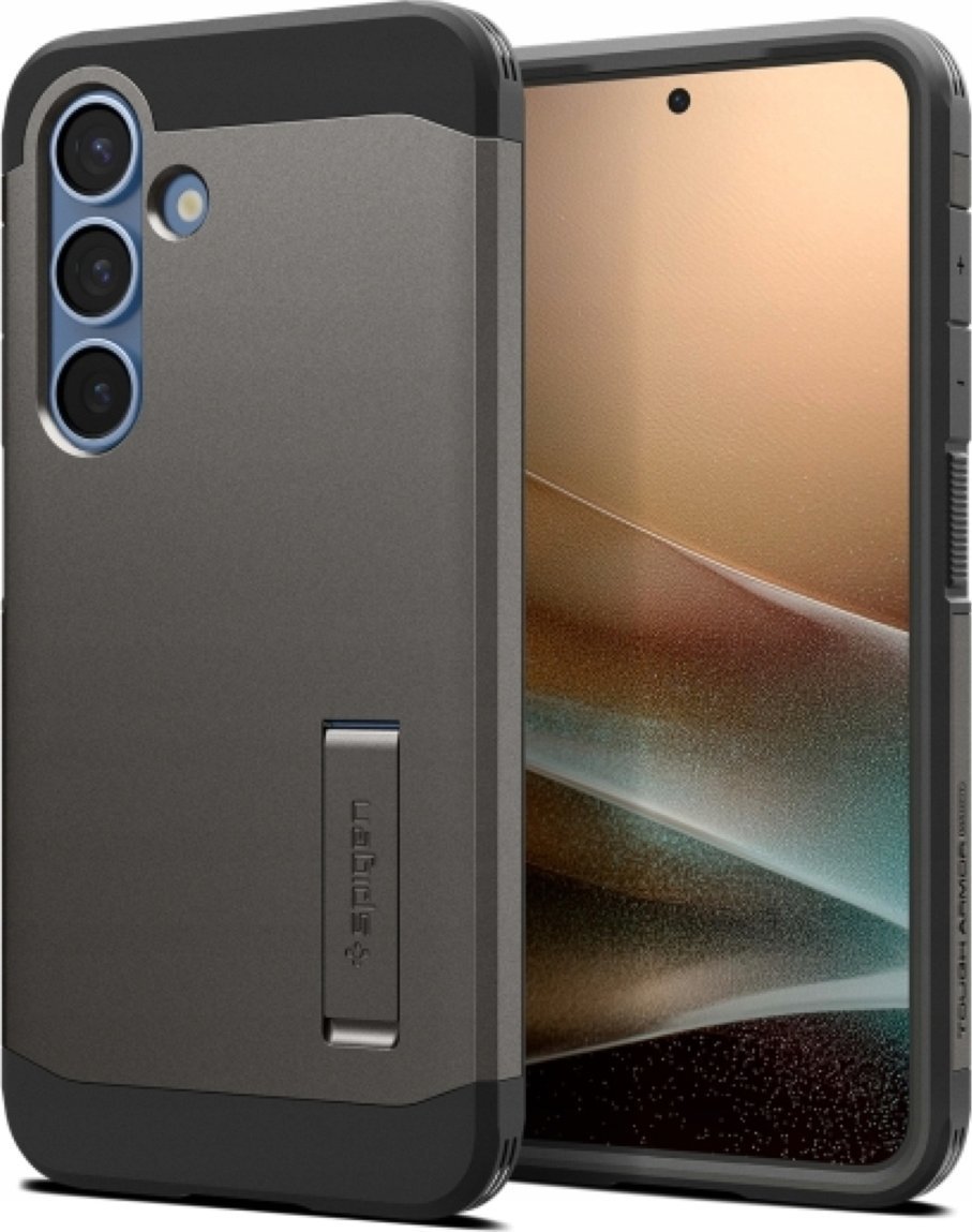 Spigen Etui Tough Armor MagSafe do Samsung Galaxy S25+ szare