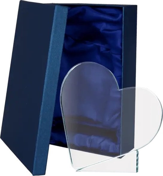 Victoria Sport Trofeum szklane z etui - serce