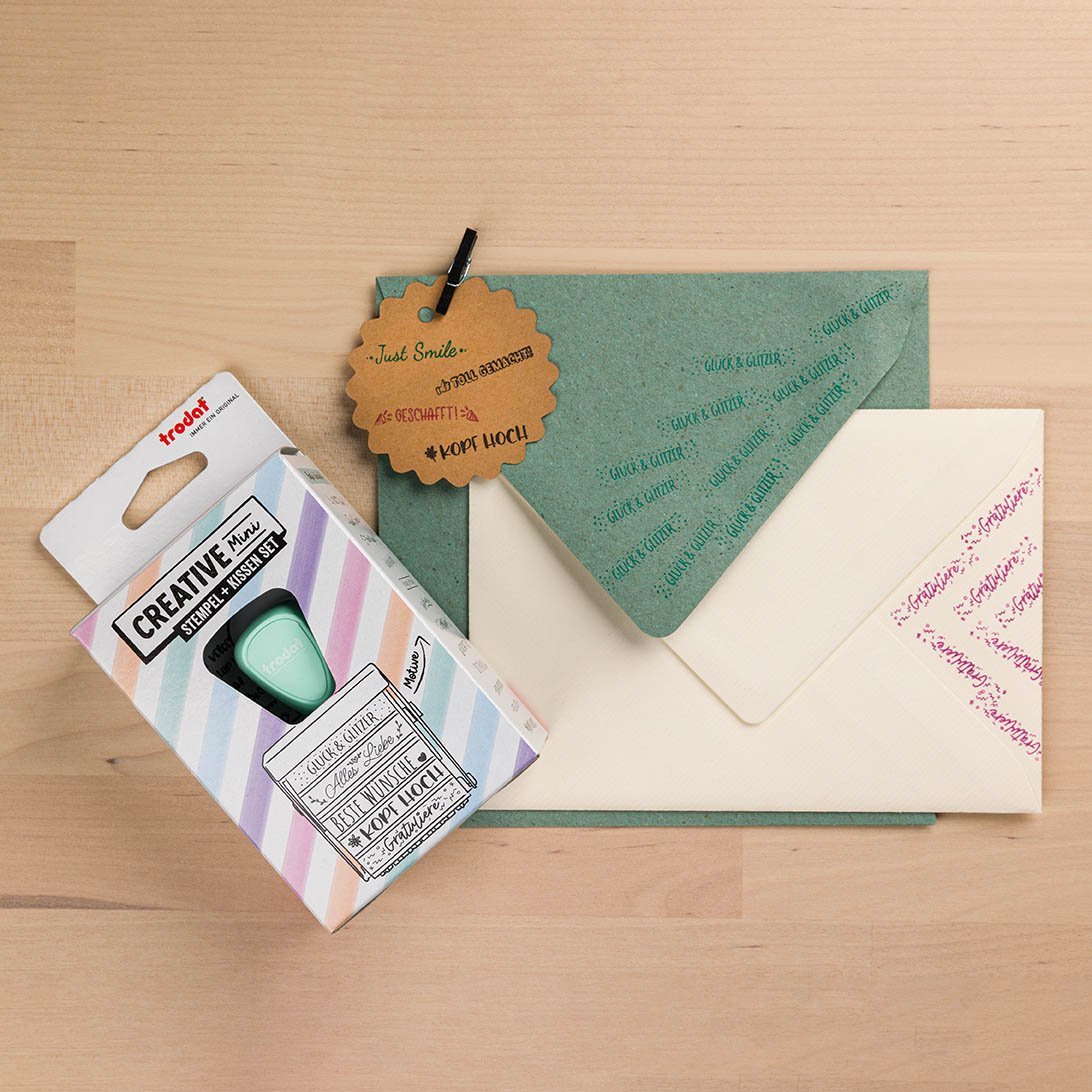 Trodat trodat Creative Mini/V4 Pastell Grün 1129