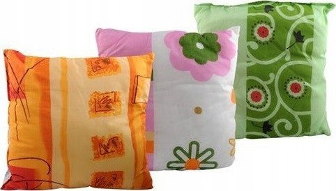 Florentyna Poduszka dekoracyjna kolorowa jasiek 40x40 cm