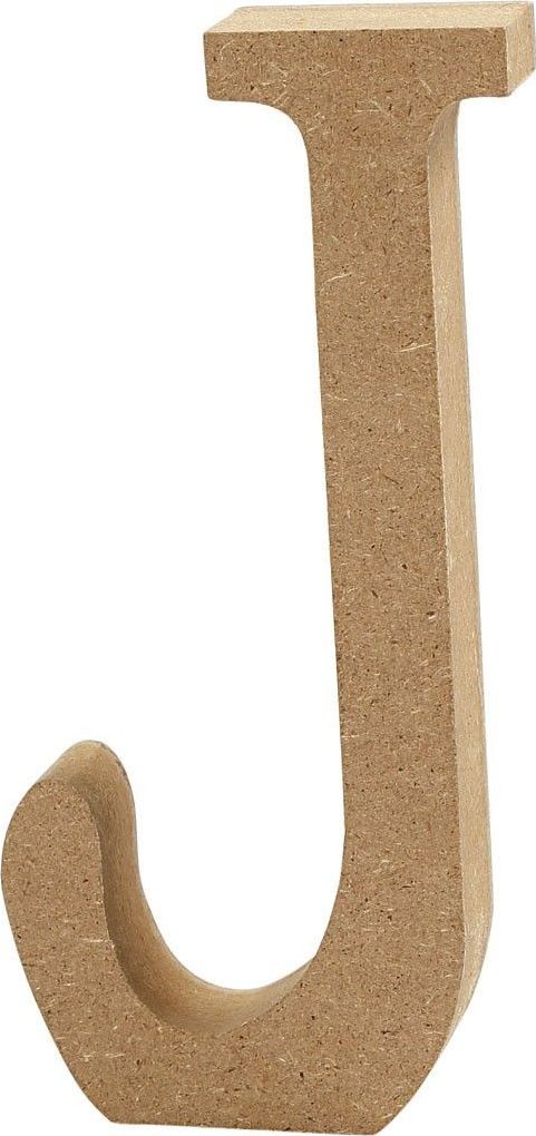 Creativ Company Litera J z MDF H: 13 cm