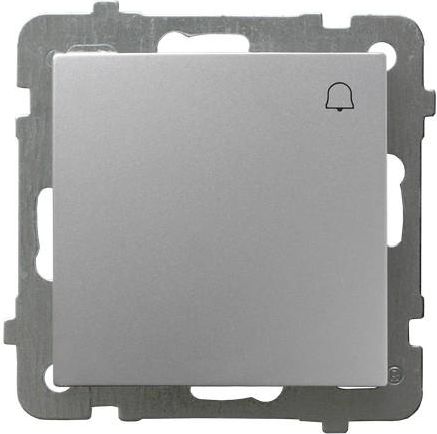 Ospel Łącznik dzwonek AS pojedynczy zwierny srebrny (ŁP-6G/m/18)