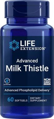 Life Extension Life Extension - European Milk Thistle, 60 kapsułek miękkich