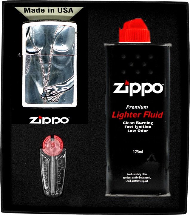 Zestaw ZIPPO Zapalniczka ZIPPER GIRL Prezentowy No1