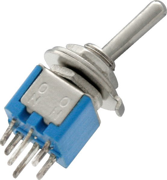 Blow 3908# Przełącznik smts 202 3a 250v podwójny on-on