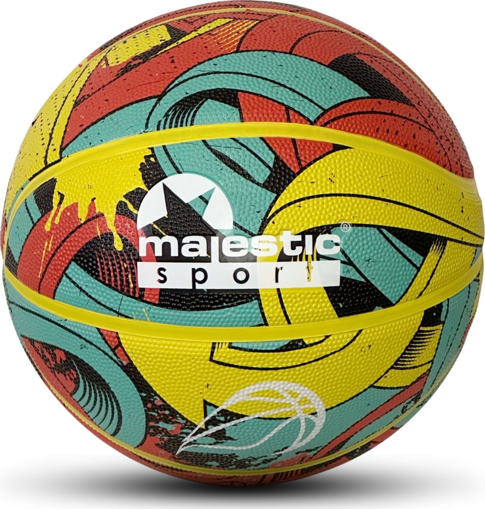 Piłka do koszykówki Majestic Sport Arrow multicolor r. 5