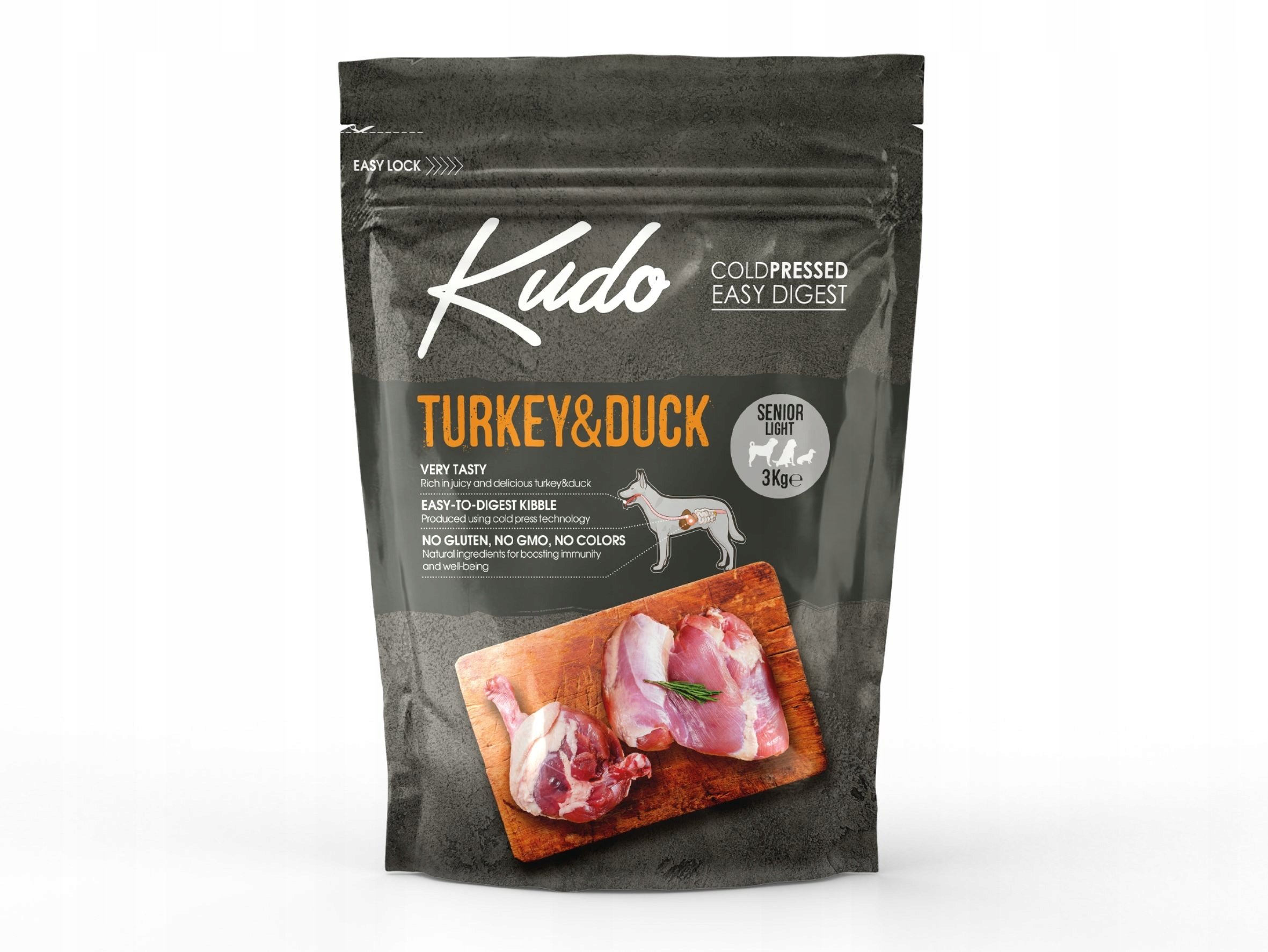 Kudo Indyk&Kaczka Senior/Light 3kg