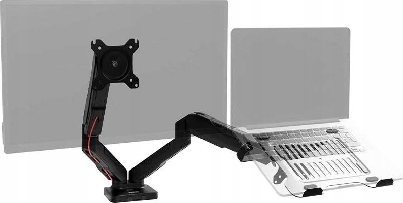 Duronic Uchwyt biurkowy na laptop oraz monitor 13" - 24" (DMDCL1X1)