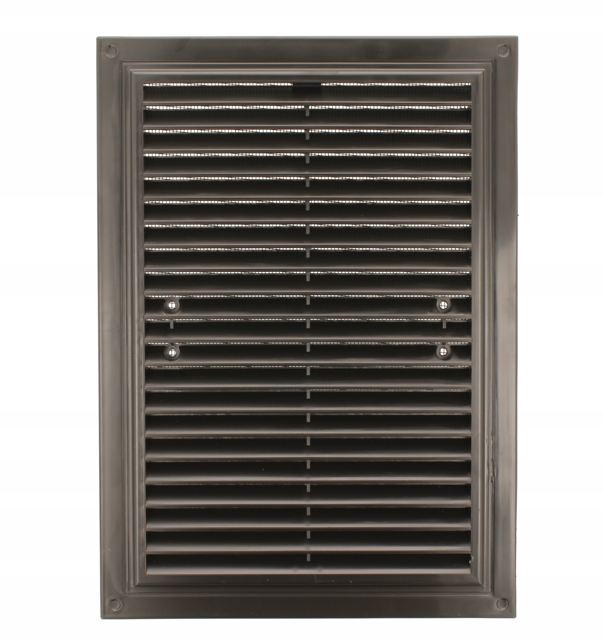 Kratka wentylacyjna MWR 250X180mm z siatką i uchwytami mocującymi szary MWR250X180GR