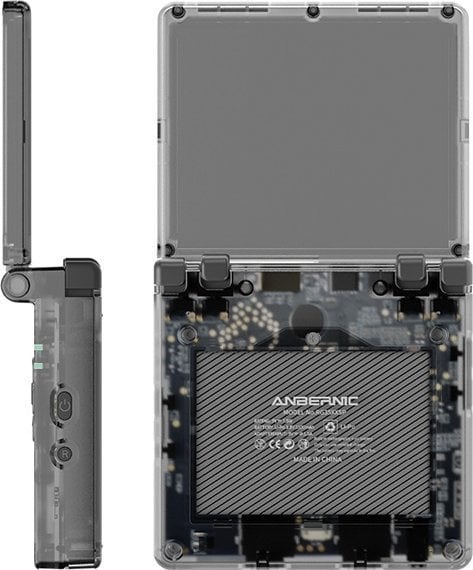 Konsola przenośna Anbernic Konsola Anbernic RG35XXSP czarny transparentny/translucent black