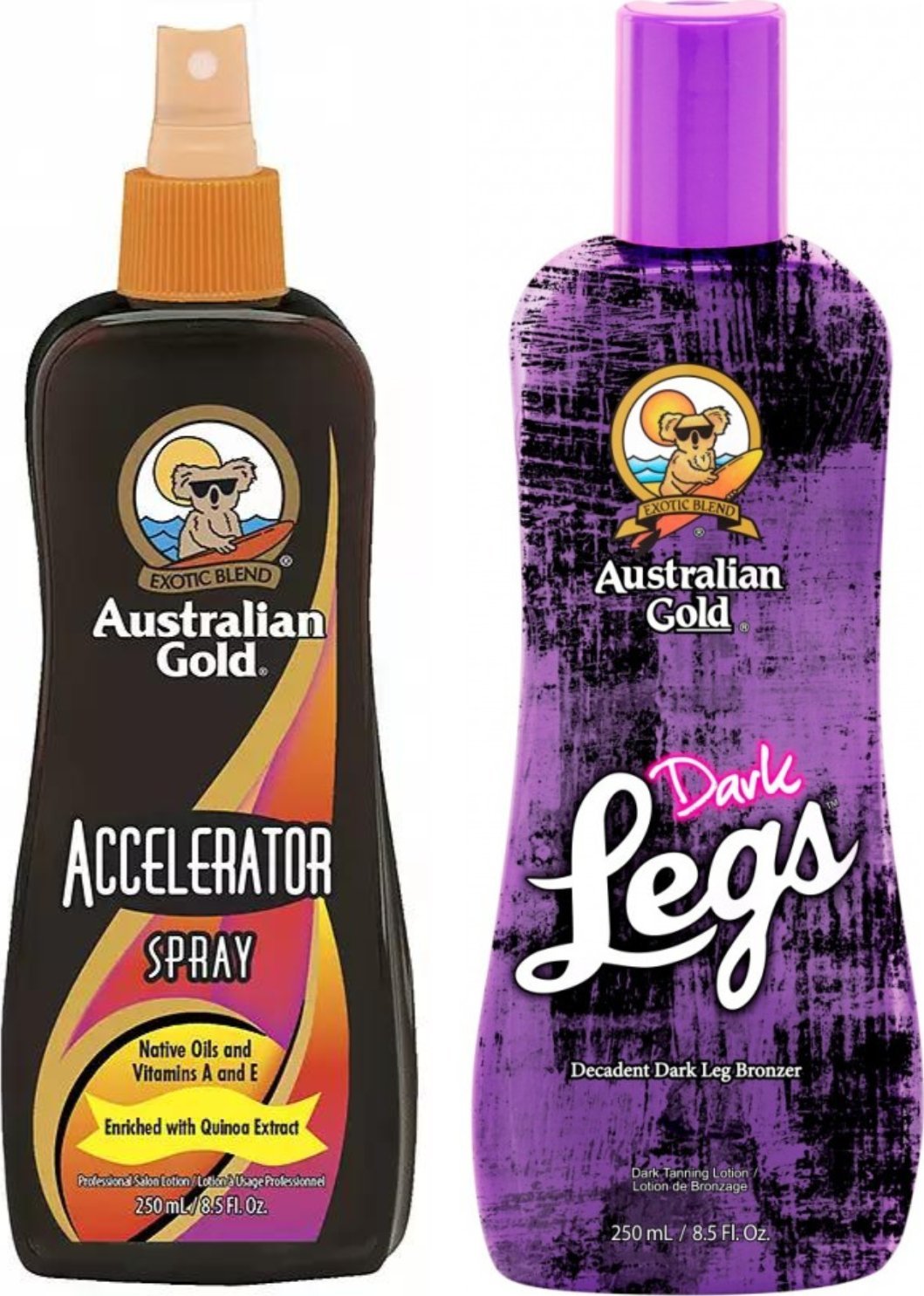 Australian Gold Australian Gold Accelerator W Spray + Dark Legs Do Nóg