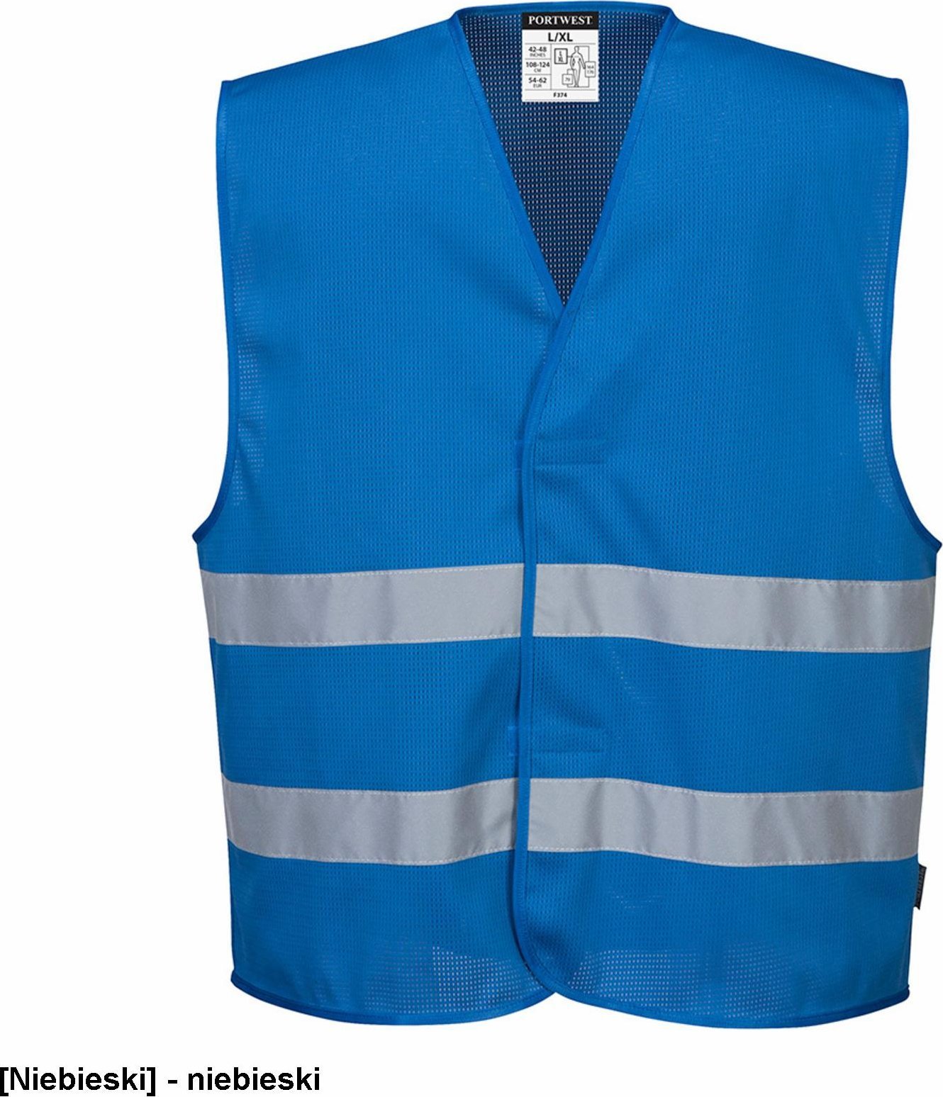 Portwest F374 - Kamizelka MeshAir Iona - niebieski XX/3X
