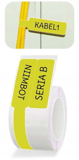 .NIIMBOT B21/B3S Etykiety do KABLI 25*38mm 100szt