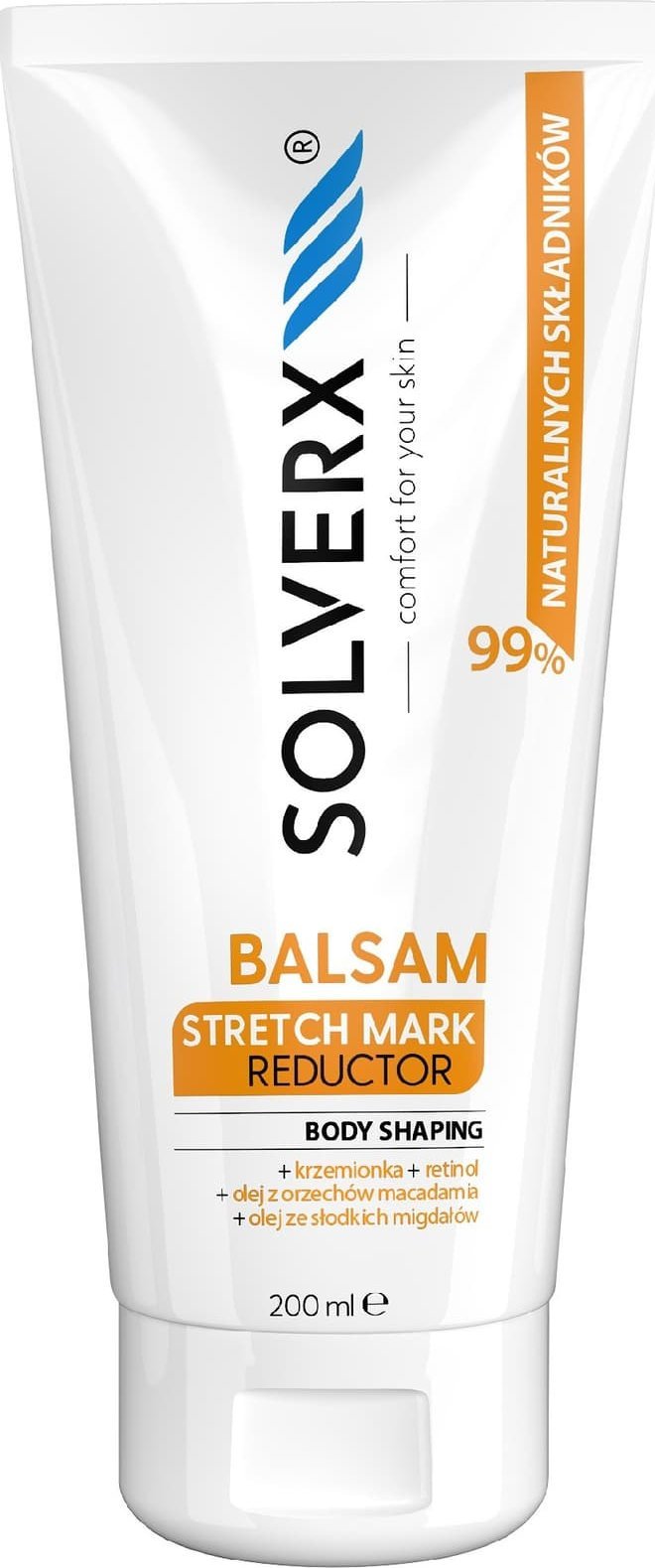Solverx SOLVERX Body Shaping Balsam do ciała przeciw rozstępom 200ml