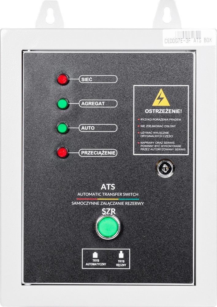 Cedrus CEDRUS ATS-DG1 MODUŁ AUTOMATYKI ATS SZR AUTOMATYKA DO AGREGATÓW CEDRUS DG7E-3F / DG8.5E-3F -OFICJALNY DYSTRYBUTOR - AUTORYZOWANY DEALER CEDRUS