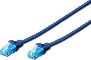 Digitus Kabel Digitus patch-cord UTP, CAT.5E, blau, 7,0 m, 15 LGW