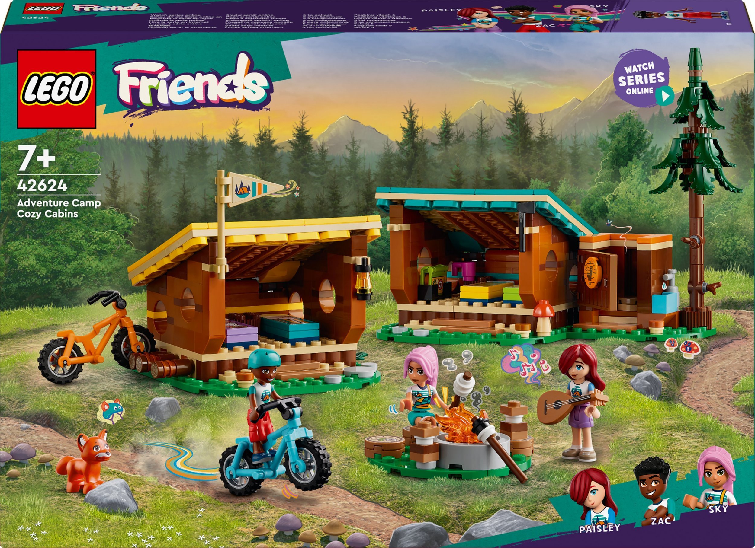 LEGO Friends Przytulne domki na letnim obozie (42624)