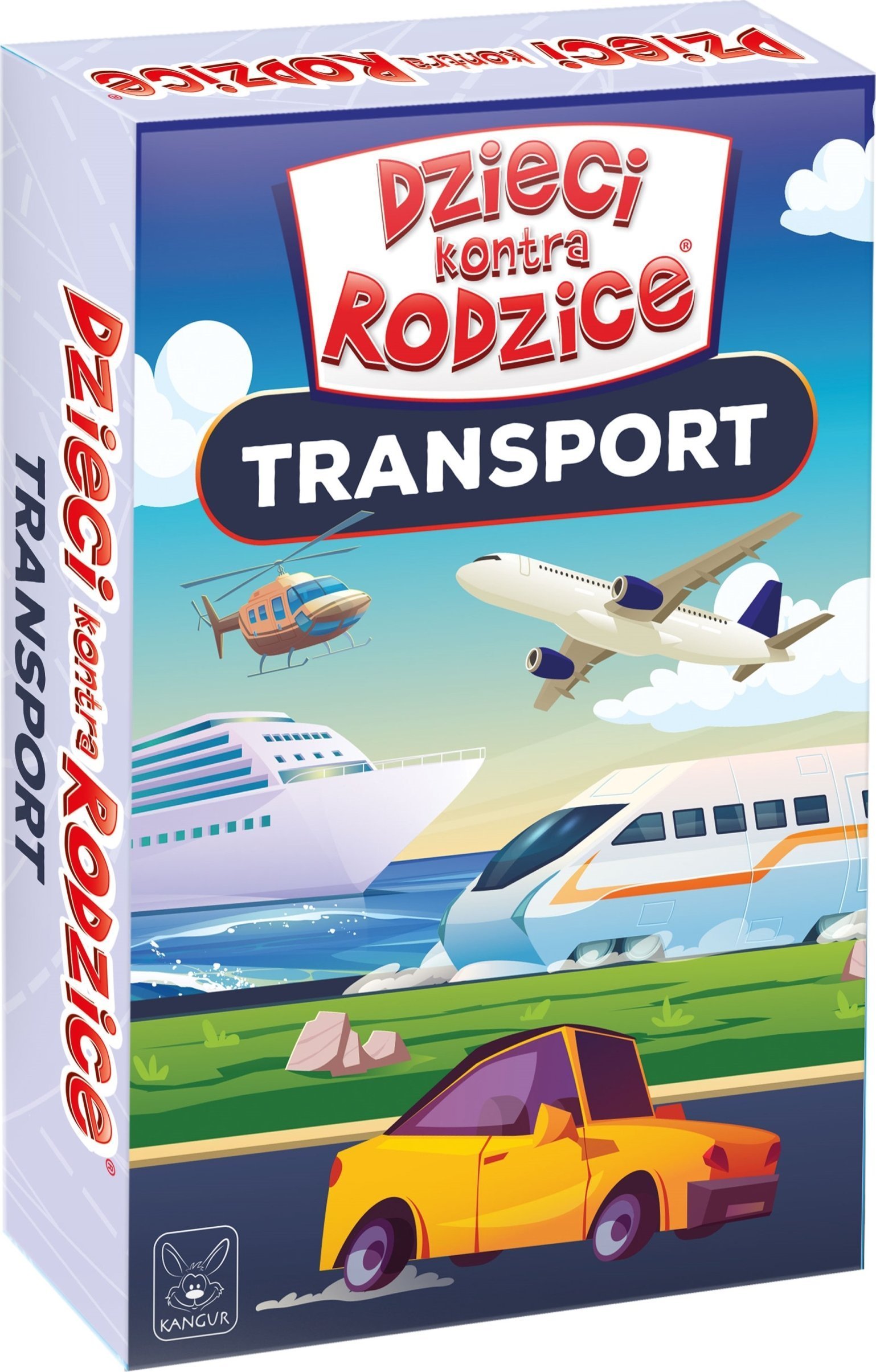 Kangur Dzieci kontra Rodzice. Transport gra Kangur