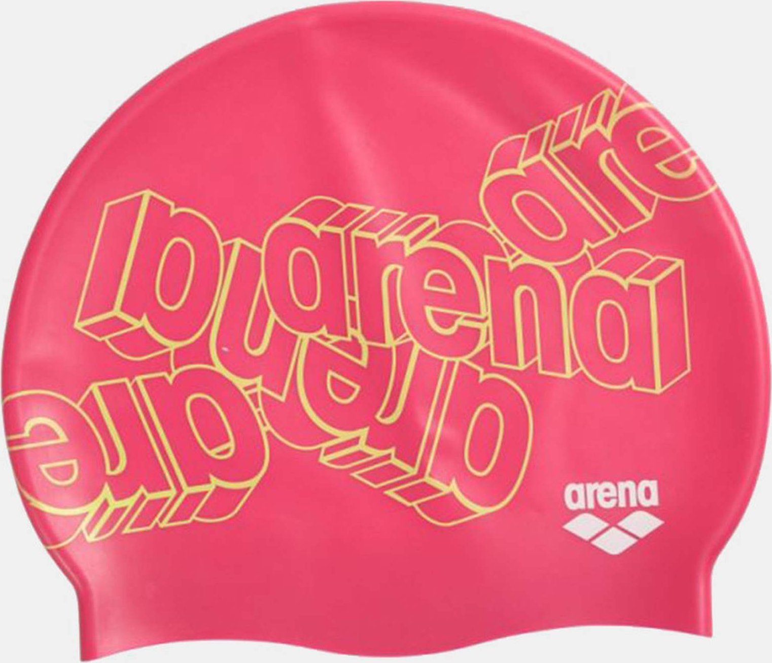 Arena Czepek Pływacki Arena Print Alphabet Junior Pink