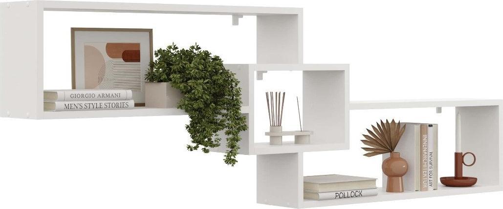 KROKUS Półka ALESIA 2 biała