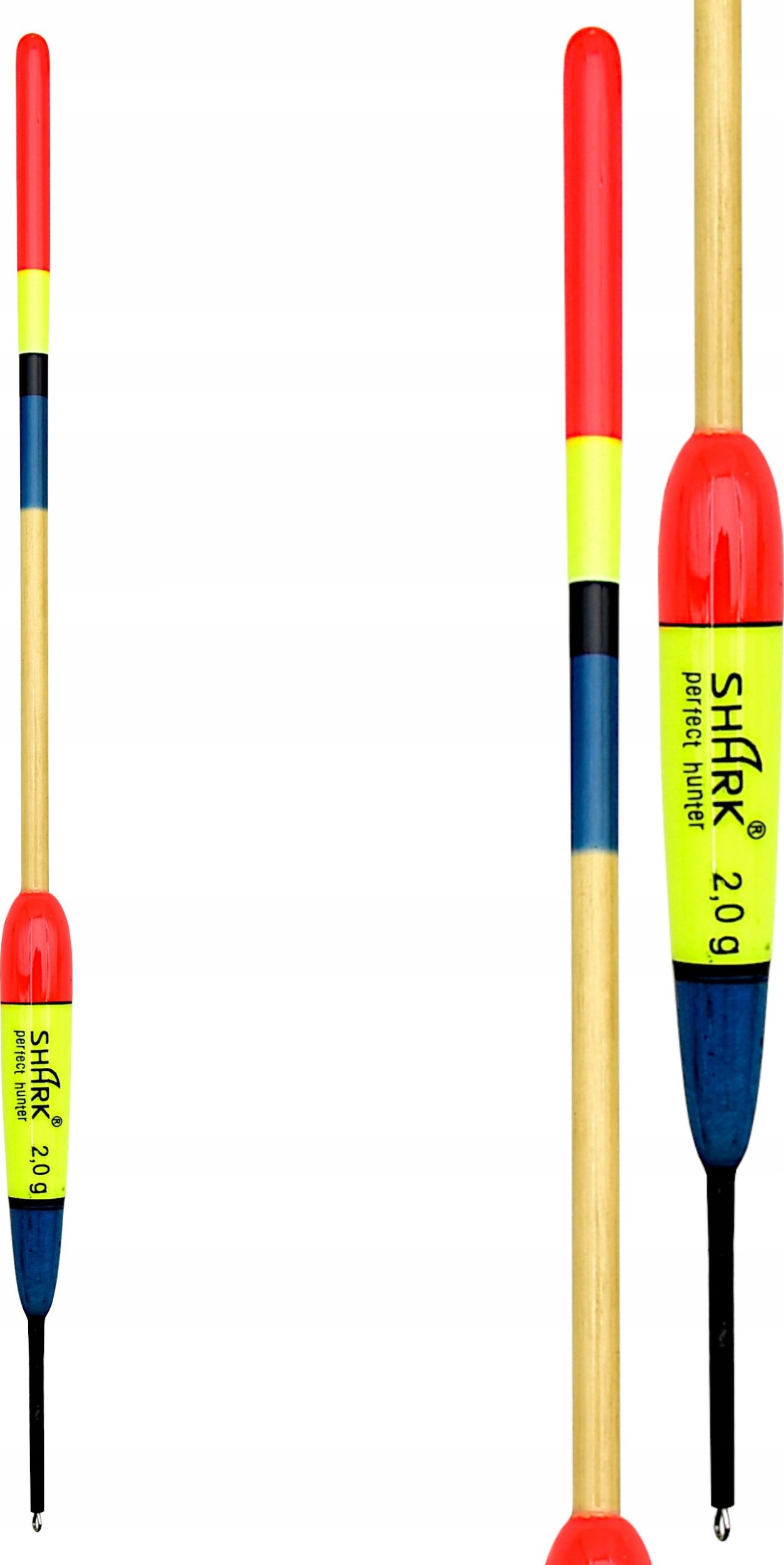 Miracle Fish Spławik Przelotowy z BALSY SHARK Perfekt Hunter 2,0 g 19 cm