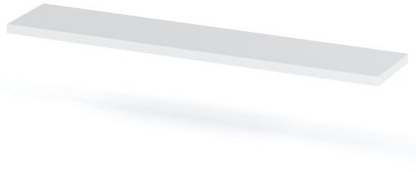 Półka Wisząca Ścienna Na Książki Dla Dzieci Biała Hugo 80cm Regał Sypialnia