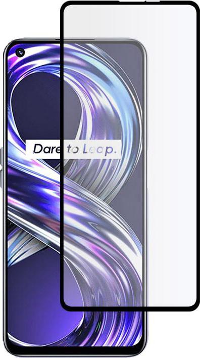 Braders Szkło Ochronne Pełne z Ramką do Realme 8i