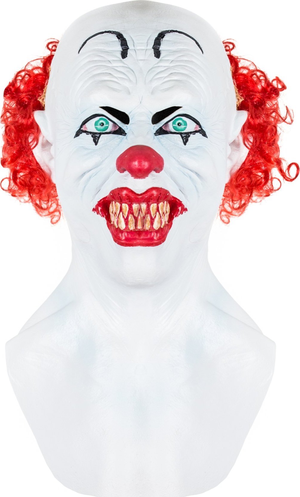 Korbi Profesjonalna lateksowa maska PENNYWISE CLOWN