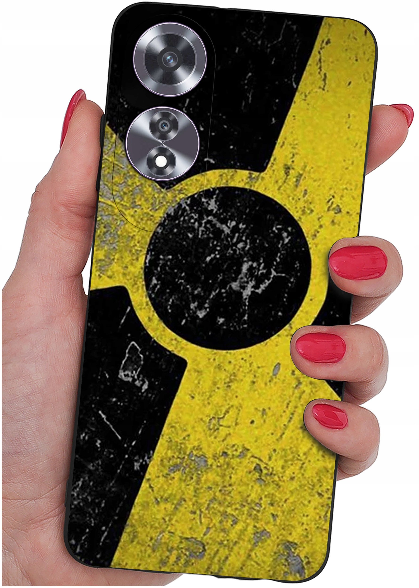 Etui do Oppo A60 4G WZORY |SILIKONOWE MATT CASE + SZKŁO 9H