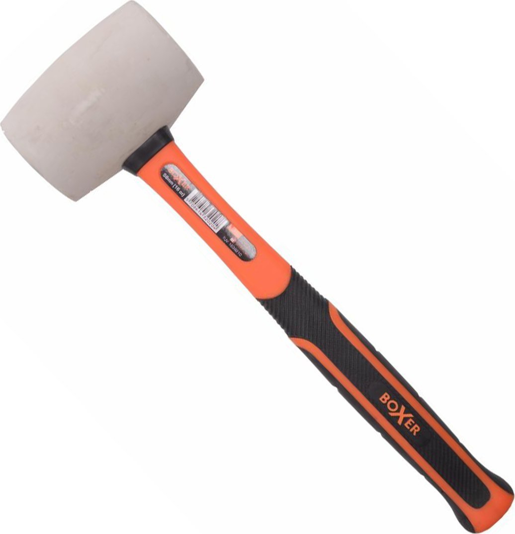 BOXER Gummihammer 500 g. - glasfiber