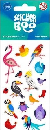 STICKERBOO Naklejki STICKER BOO Ptaszki 1 mix
