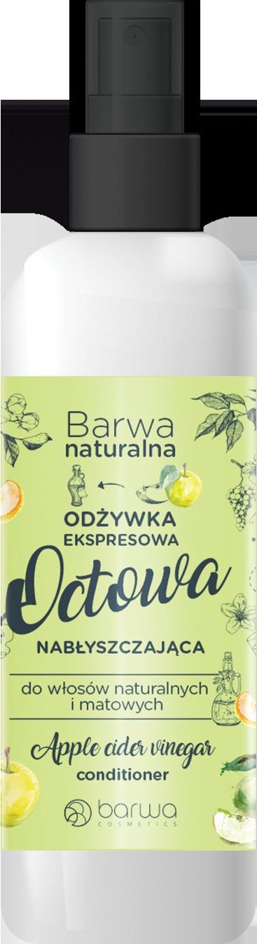 Barwa BARWA Naturalna Awokado Odżywka ekspresowa nabłyszczająca do włosów naturalnych i matowych 200ml