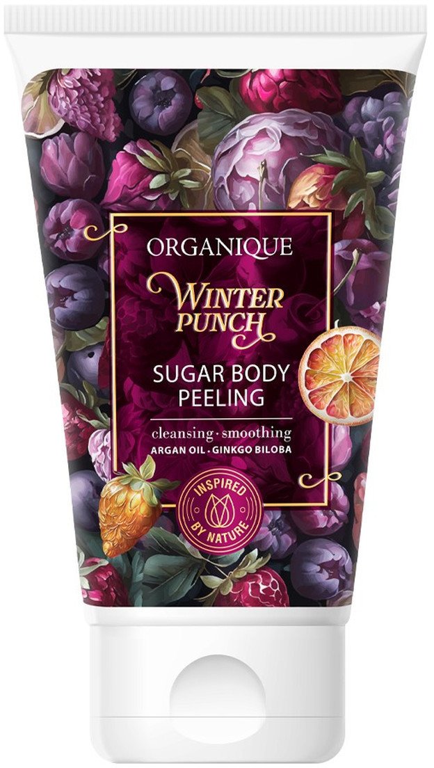 Organique Winter Punch Cukrowy peeling do ciała 150ml
