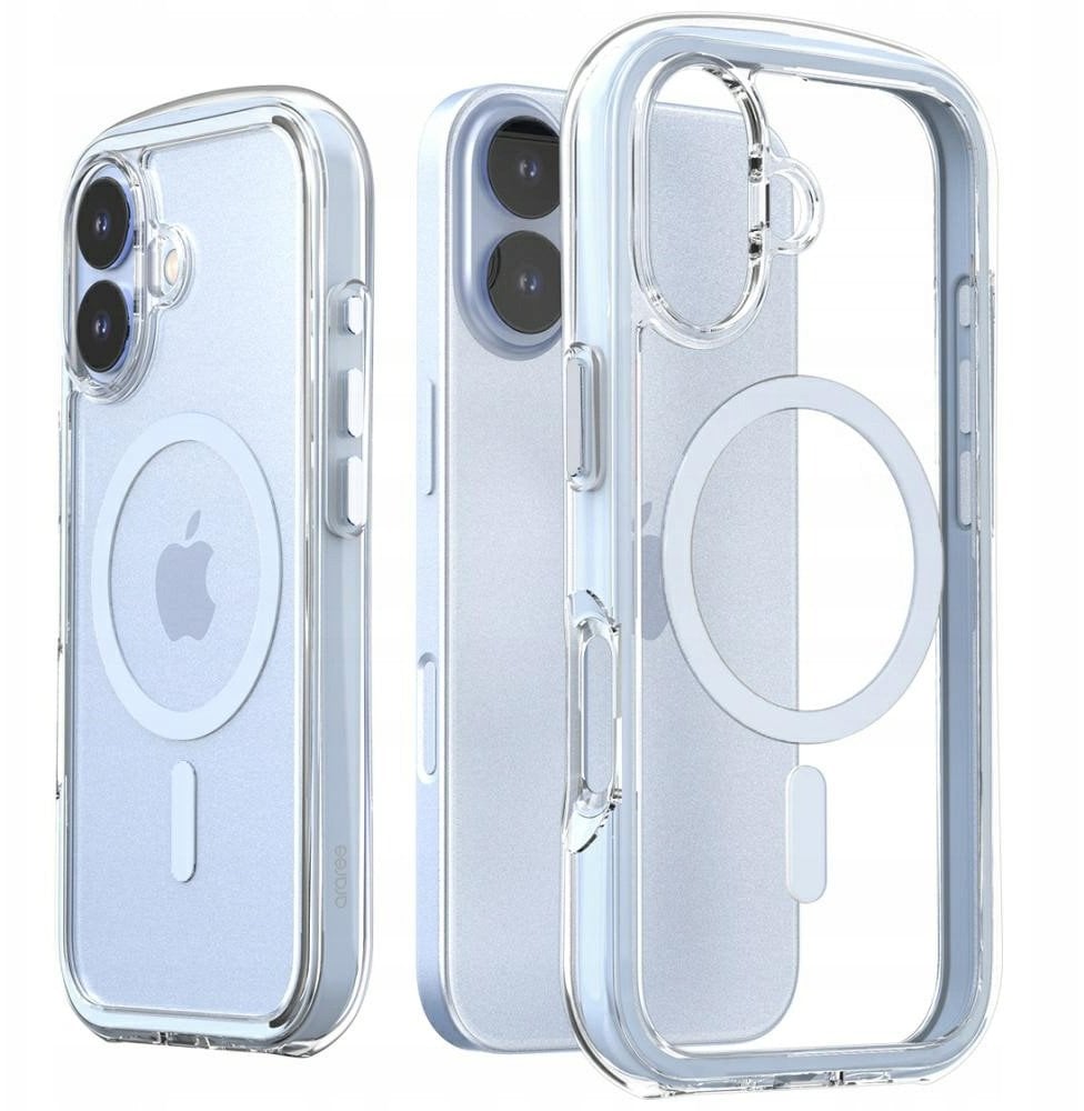 Araree Duple M Air MagSafe Case for iPhone 17 Blue