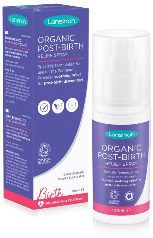 Lansinoh Organiczny porodowy spray przeciwbólowy 100 ml