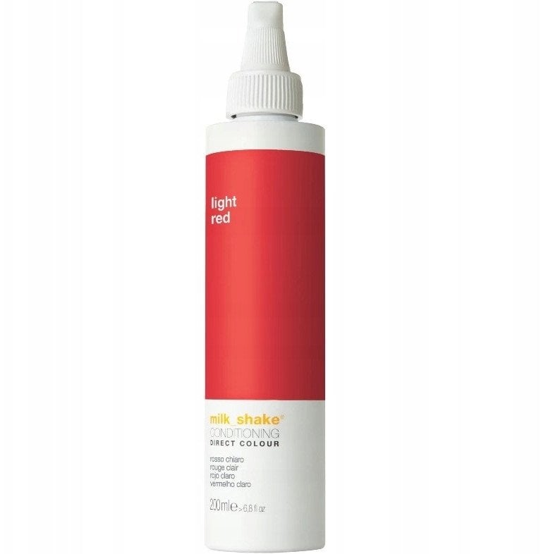 Milk Shake Milk Shake, Direct Colour, Ammonia-Free, Hair Colour Conditioner, Light Red, 200 ml Unisex