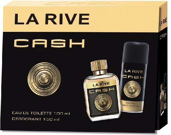 La Rive for Men Cash Zestaw/edt90ml+deo150ml/