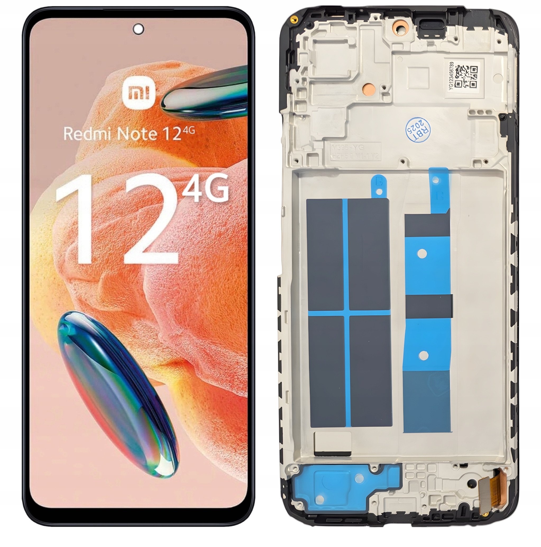 WYŚWIETLACZ EKRAN LCD DO XIAOMI REDMI NOTE 12 4G INCELL W RAMCE 23021RAAEG