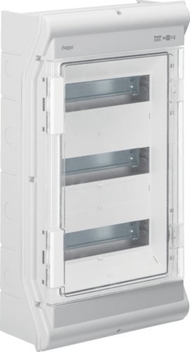 Hager Rozdzielnica modułowa 3x12 natynkowa IP65 Vector VE312SN