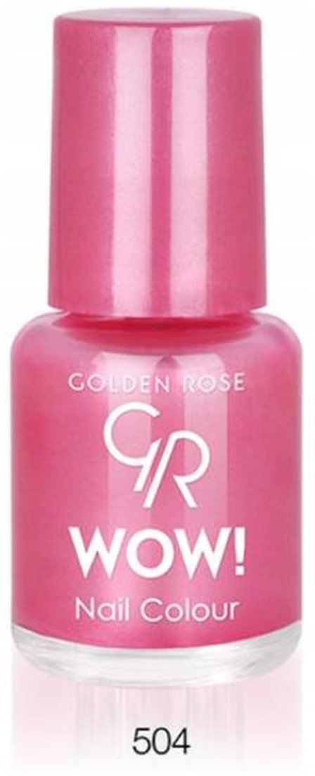 Golden Rose WOW Nail Color Lakier do paznokci 6ml (504)