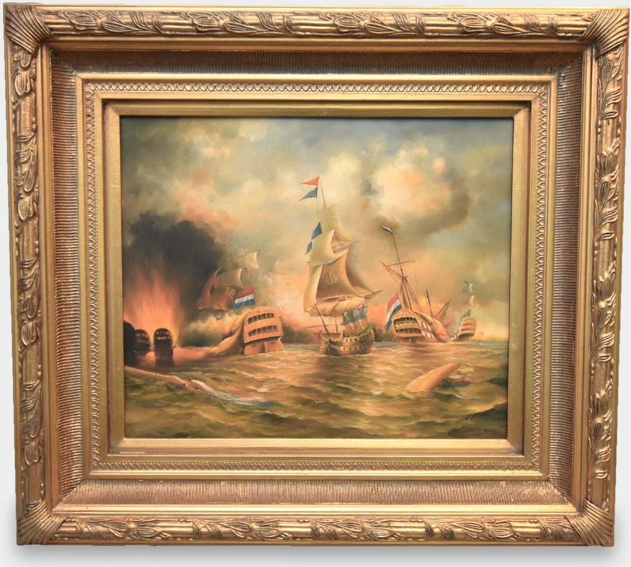 rzezbyzbrazu Obraz Statki po Bitwie