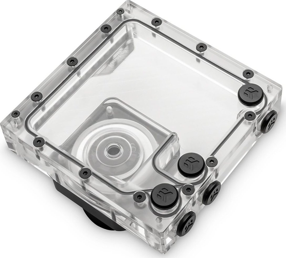 EK Water Blocks EK Water Blocks EK-Quantum Kinetic3 FLT D5 PWM Ausgleichsbehlter-Pumpen-Kombination - 140mm, D-RGB, Acryl