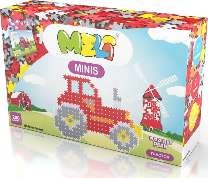 Meli Klocki Meli Minis Tractor 250 el.