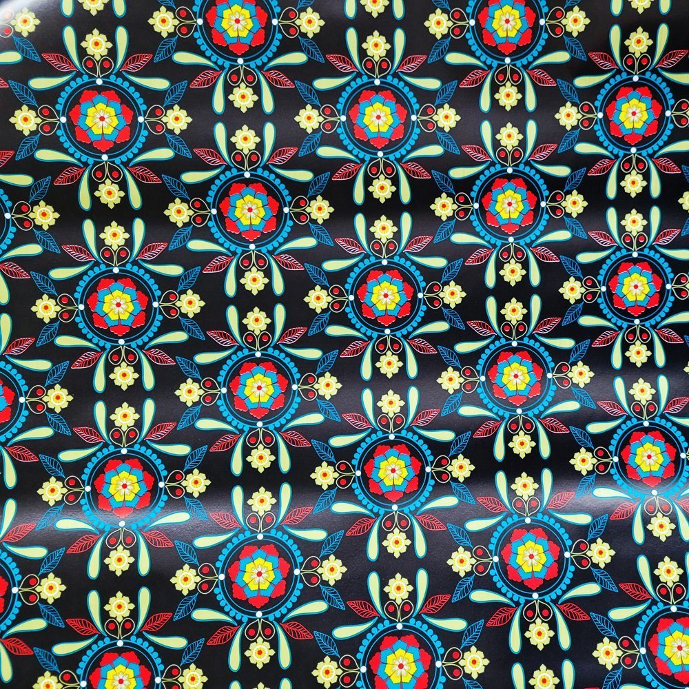 Papier wzorki do pakowania 57cmx10m 10m40