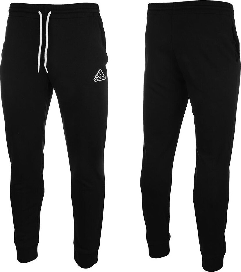 Adidas Spodnie męskie adidas Essentials FeelComfy French Terry Pants czarne HE1856 S