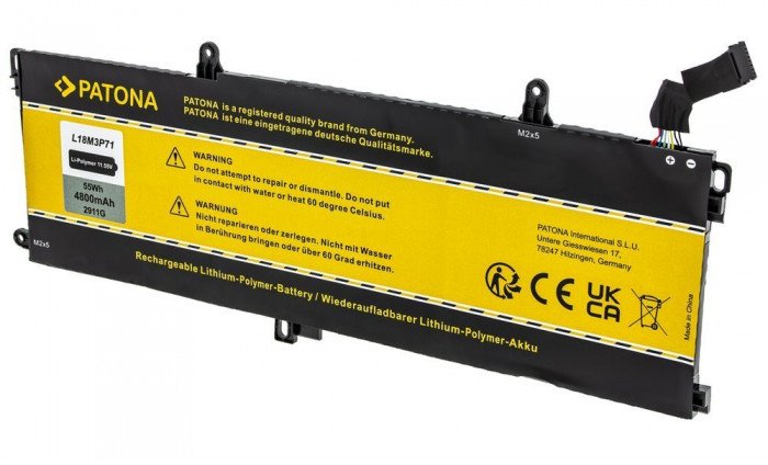 Patona dla Lenovo Thinkpad P53S/T590 4800mAh Li-Pol 11 55V L18M3P71 (PT2911)