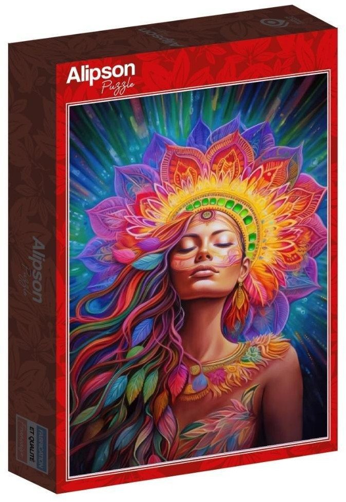 Puzzle 1000 Tęczowa piękność