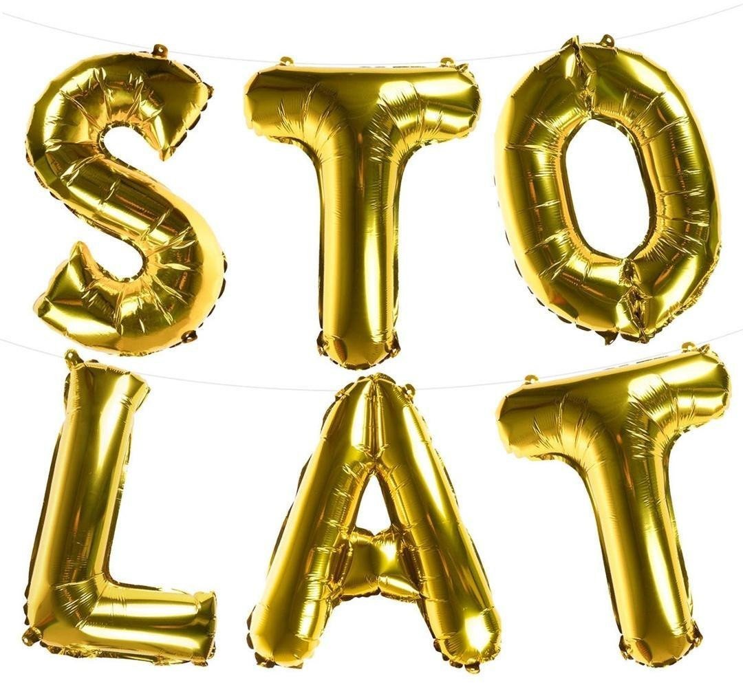 Balony foliowe Sto lat